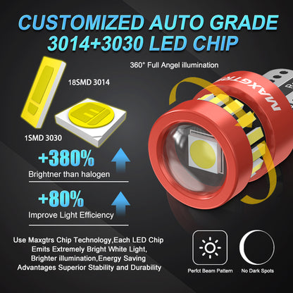 Canbus Light Bulbs Flash Strobe Parking Wedge Lamps Car Clearance Lights White Red Yellow Ice Blue 1