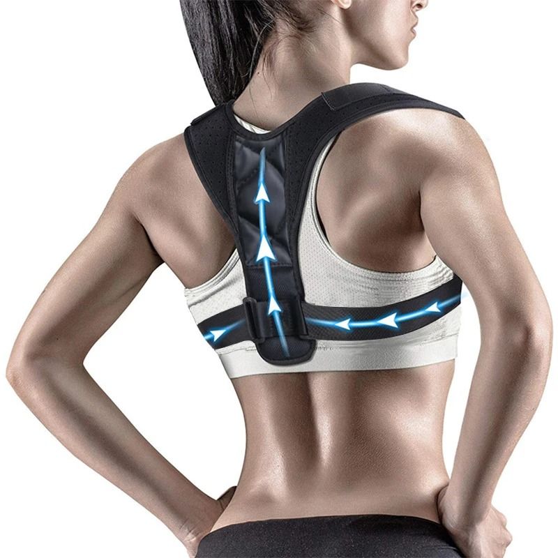 Back Posture Correction Belt for Men and Women Adjustable Shoulder Support Brace