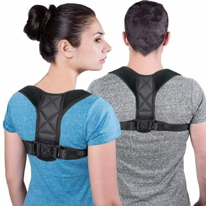 Back Posture Correction Belt For Men And Women Adjustable Shoulder Support Brace 1