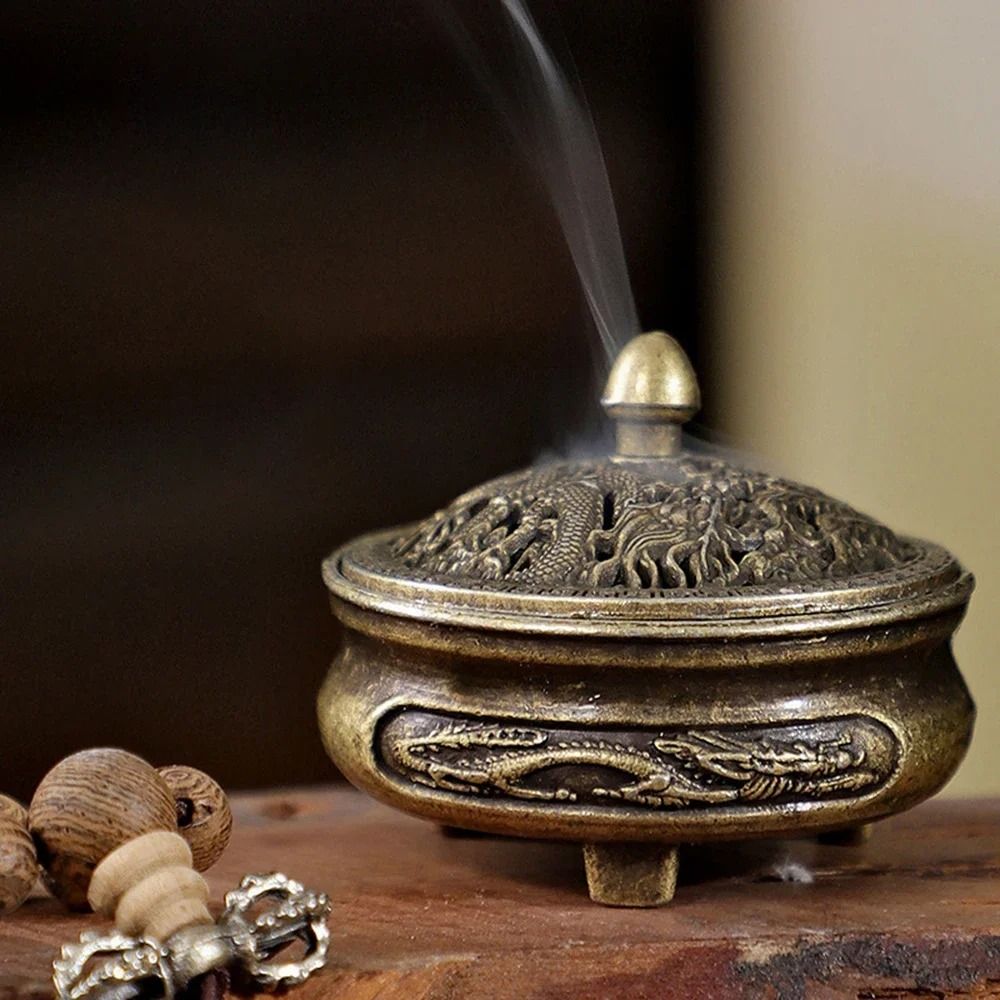 Longfeng Fingertip Stove Three Legged Incense Burner For Aromatherapy And Home Decoration 5
