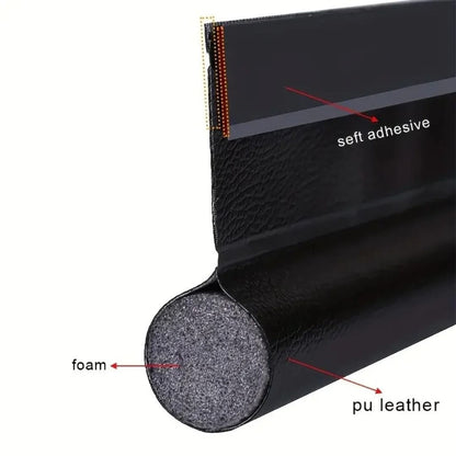 Door Bottom Sealing Strip For Draft Noise And Dust Protection 4