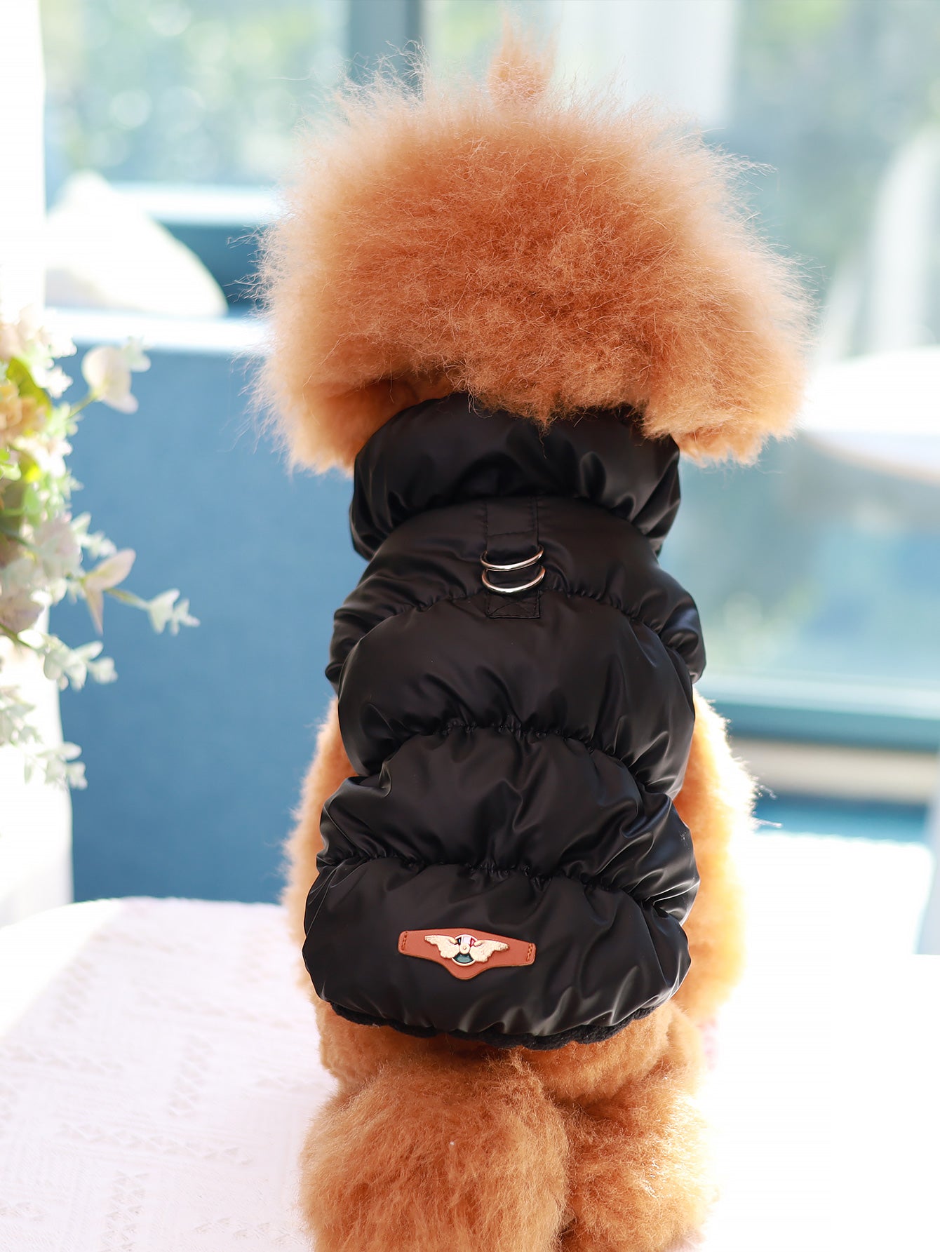 Thick Warm Dog Jacket For Autumn Winter Cozy Pet Coat For Small To Medium Dogs Poodle Teddy York Ou 9