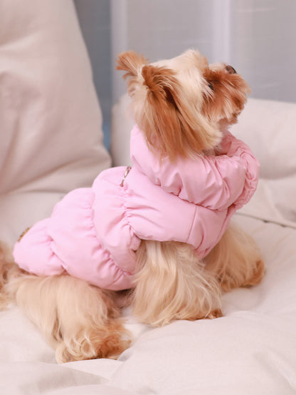 Thick Warm Dog Jacket For Autumn Winter Cozy Pet Coat For Small To Medium Dogs Poodle Teddy York Ou 6