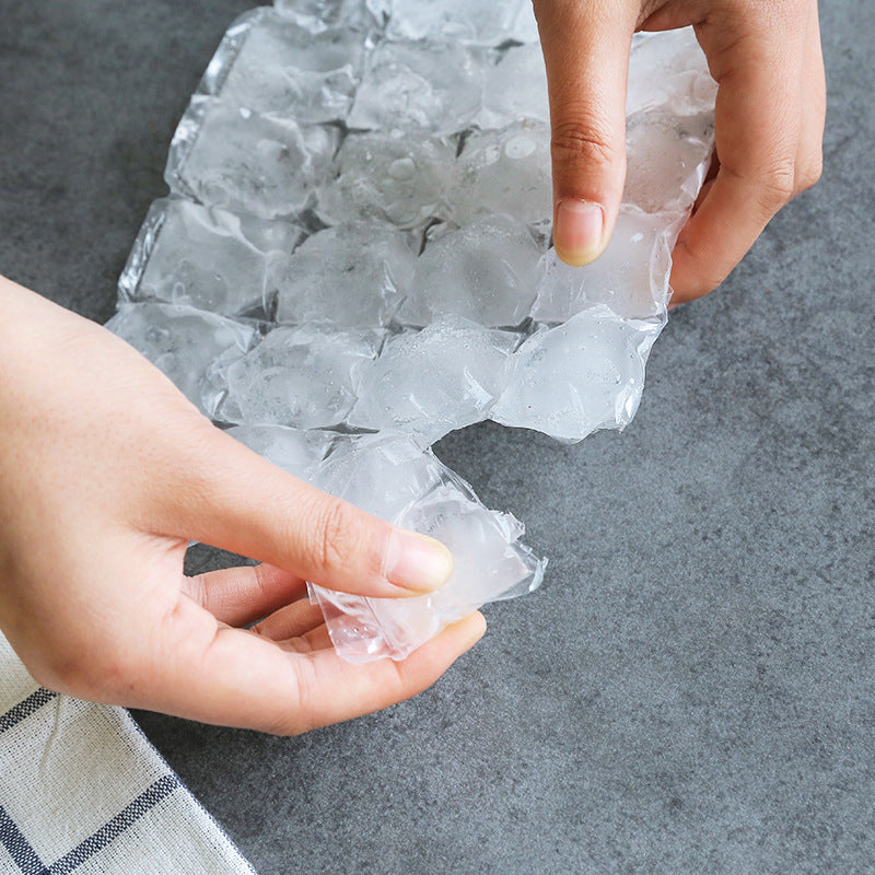 Bag Box Disposable Ice Cube Mold SelfSealing Ice Making Bags Edible Frozen Ice Tray Bag Lattice Ice 4