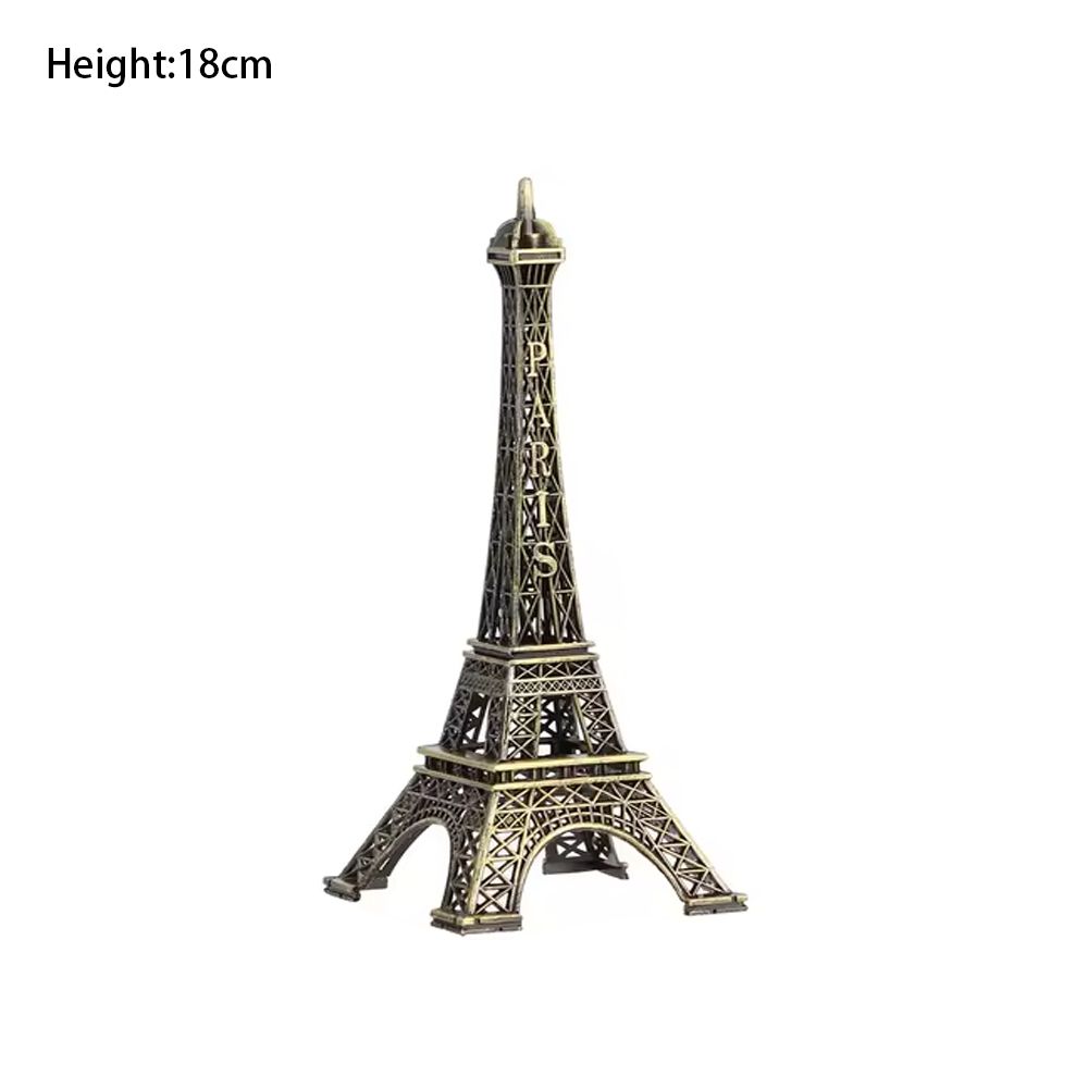 Metal Eiffel Tower Statue Exquisite Design Architecture Collectible Decorative Ornament Home Decor  11