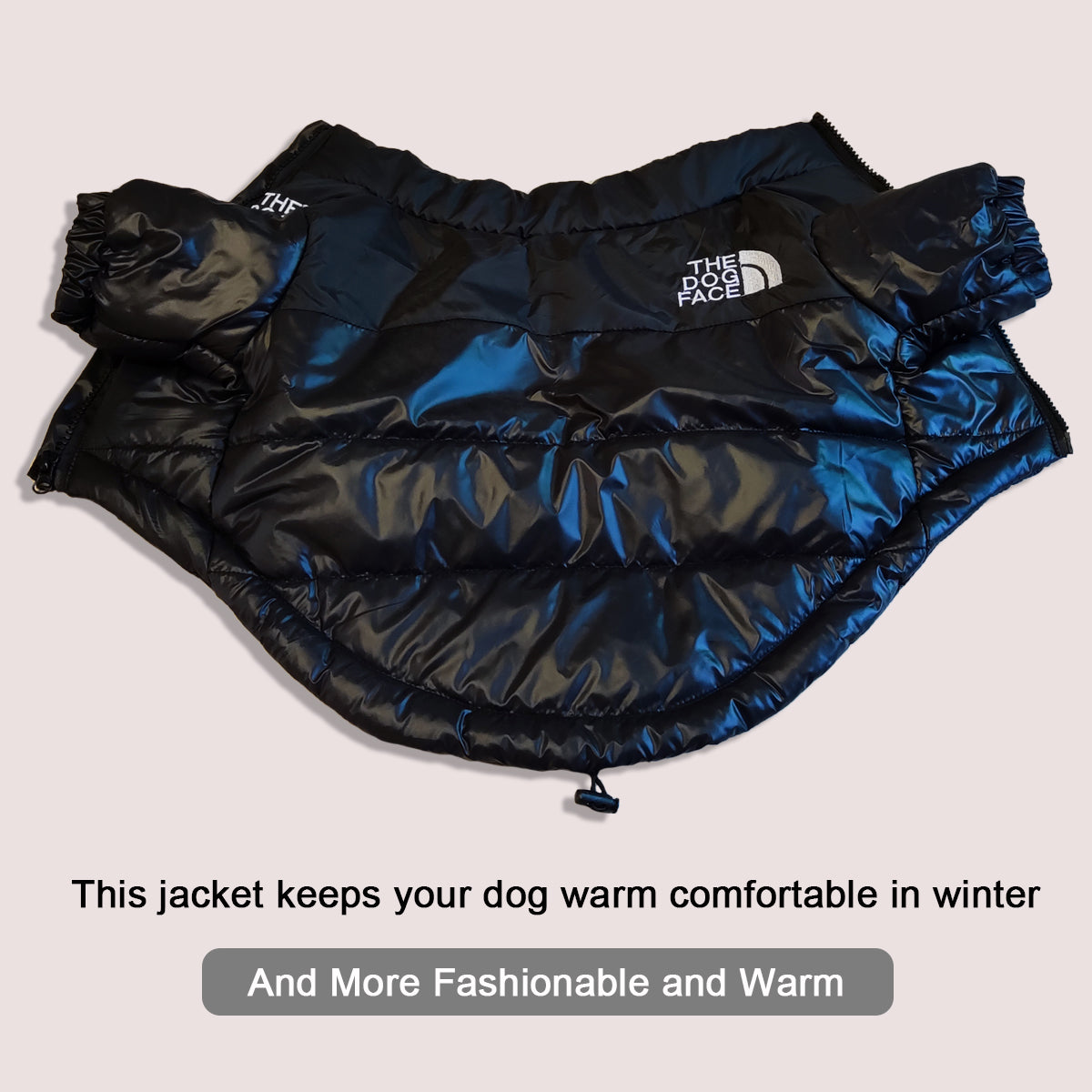 French Bulldog Winter Jacket, Large Puppy Warm Windproof Coat, Reflective Dog Clothes, Small Medium Pet Outfit
