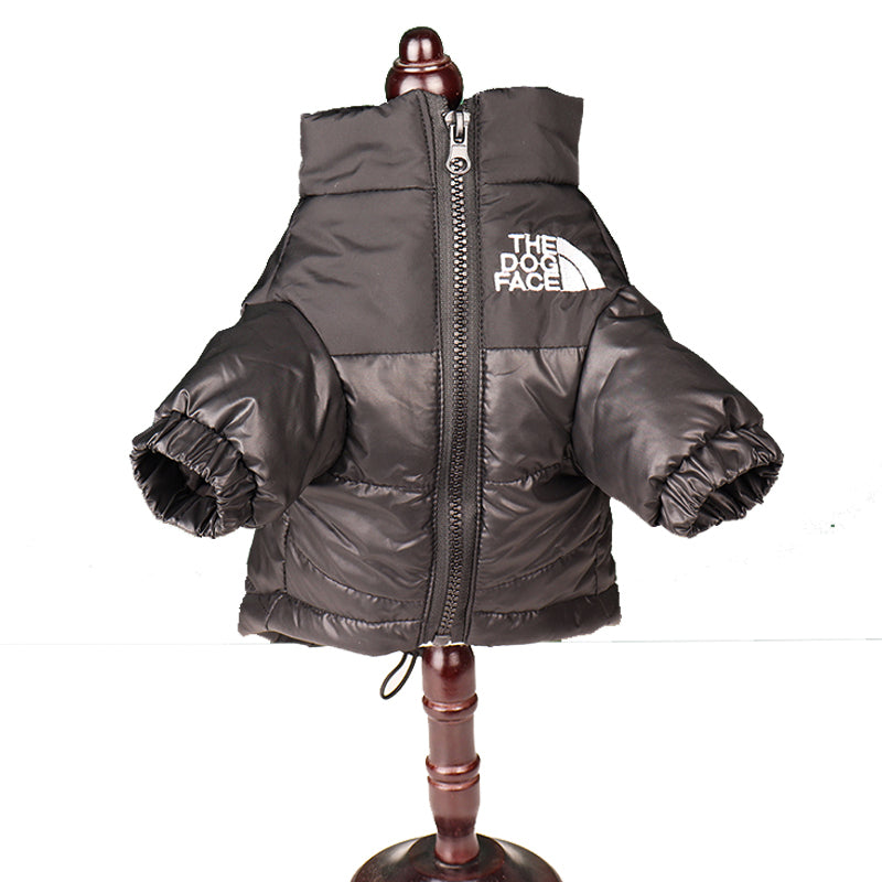 French Bulldog Winter Jacket, Large Puppy Warm Windproof Coat, Reflective Dog Clothes, Small Medium Pet Outfit