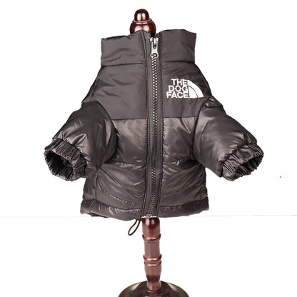 French Bulldog Winter Jacket, Large Puppy Warm Windproof Coat, Reflective Dog Clothes, Small Medium Pet Outfit