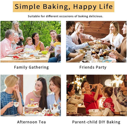 Reusable Stainless Steel Egg Tart Mold, Baking Accessories Cookie Pudding Mould, Mooncake Mold Pastry Tools Cake Molds
