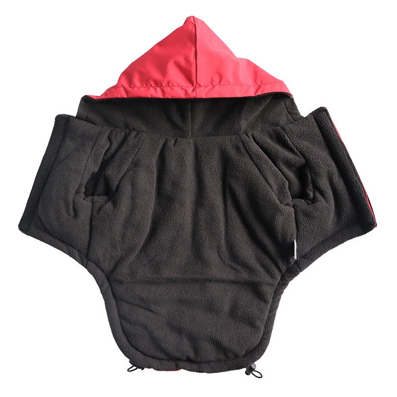 Reflective Pet Coat Waterproof Dogs Clothes Warm Fleece Winter Dog Jacket Puppy Raincoat Chihuahua  1