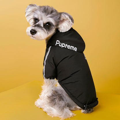 Reflective Pet Coat Waterproof Dogs Clothes Warm Fleece Winter Dog Jacket Puppy Raincoat Chihuahua  3
