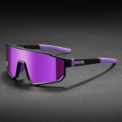 Mens Oversized Cycling Sunglasses Windproof UV Protection Sports Glasses For Outdoor Riding 12