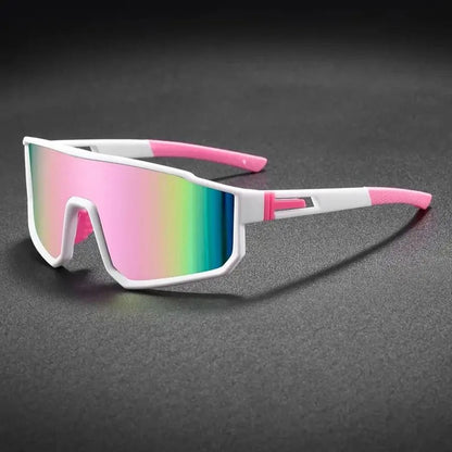 Mens Oversized Cycling Sunglasses Windproof UV Protection Sports Glasses For Outdoor Riding 3
