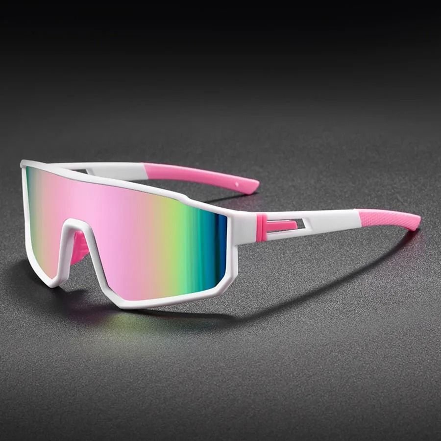 Mens Oversized Cycling Sunglasses Windproof UV Protection Sports Glasses For Outdoor Riding 6