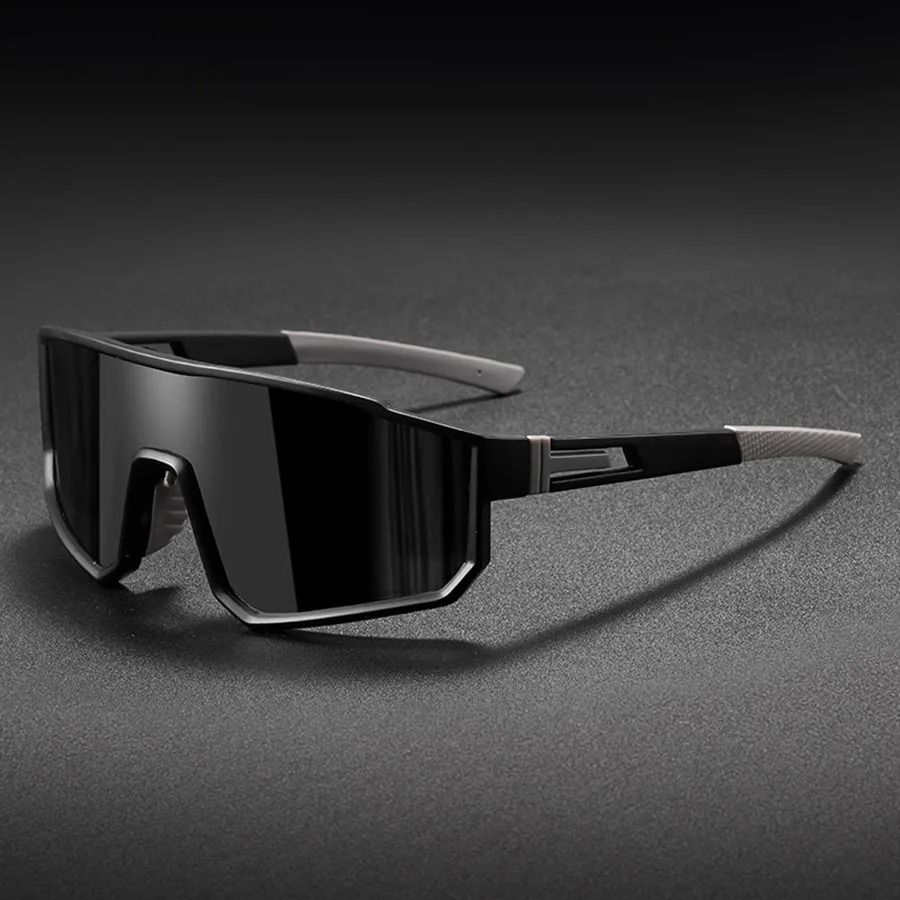 Mens Oversized Cycling Sunglasses Windproof UV Protection Sports Glasses For Outdoor Riding 7