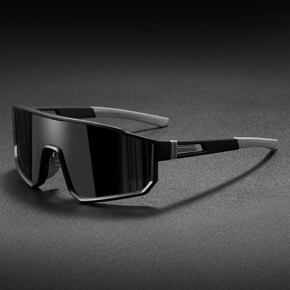 Mens Oversized Cycling Sunglasses Windproof UV Protection Sports Glasses For Outdoor Riding 7