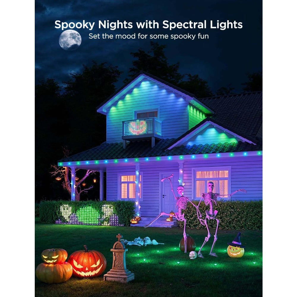 Permanent Outdoor Lights, Waterproof, Works with Alexa, Google Assistant, Dynamic Modes
