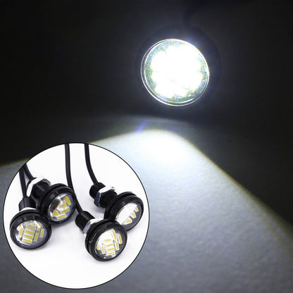 12V 15W LED Auto DRL Lights White Daytime Running Lamp Car Reversing Parking Signal Light 1