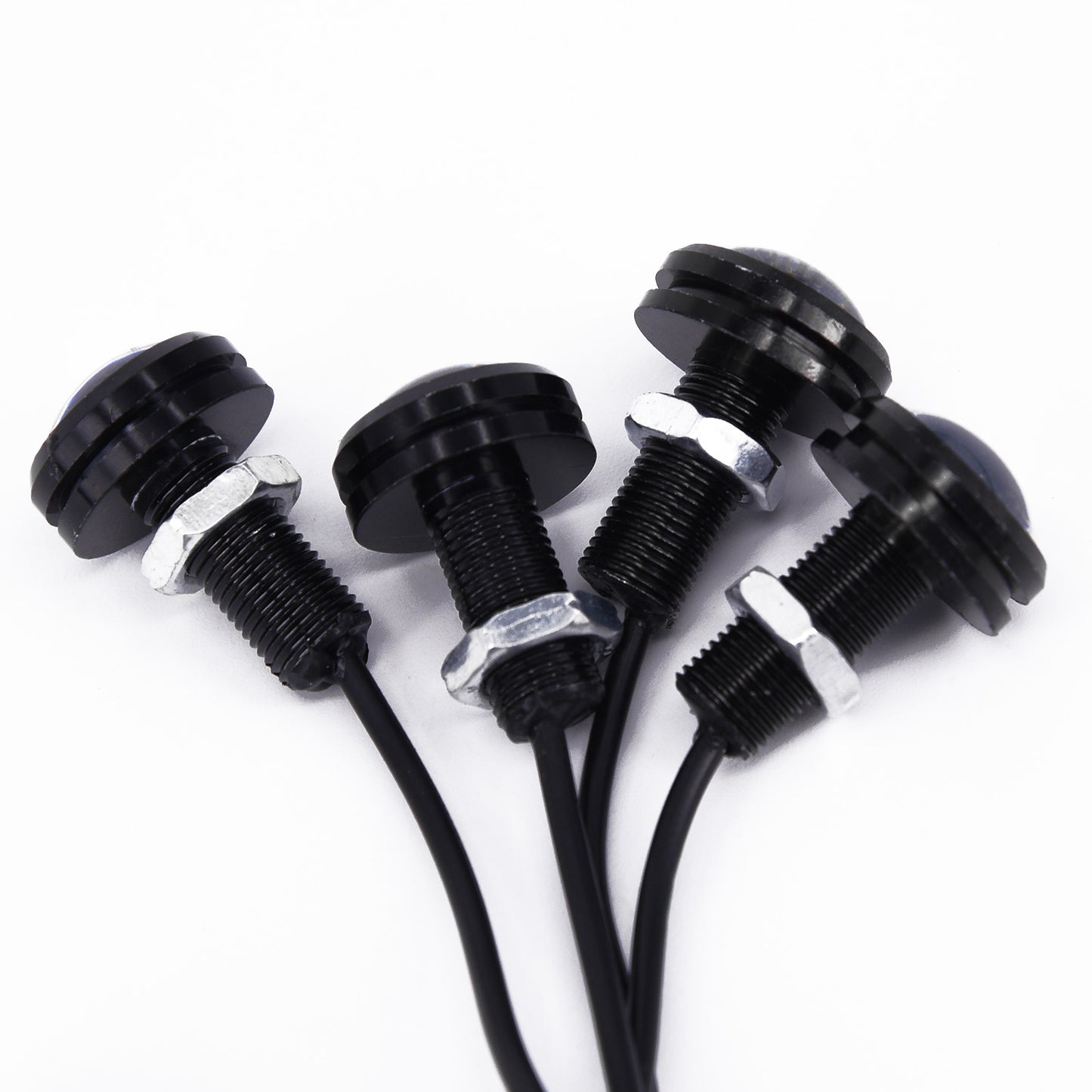 12V 15W LED Auto DRL Lights White Daytime Running Lamp Car Reversing Parking Signal Light 4
