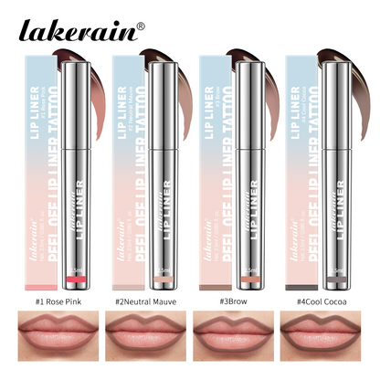 Peel Off Enhance Lip Liner Highly Pigmented Matte Lip Tattoo Long Lasting Lip Stain Waterproof Tran 1