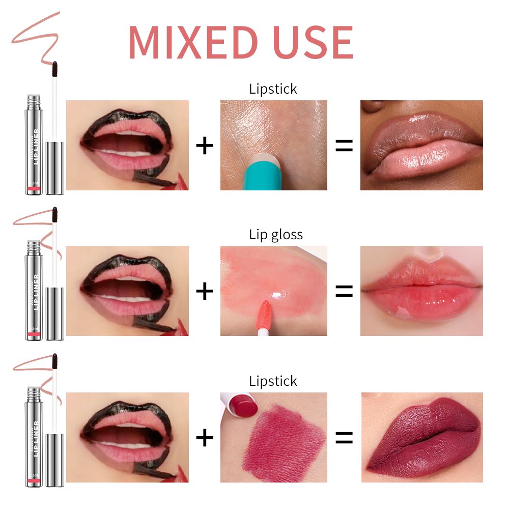 Peel Off Enhance Lip Liner Highly Pigmented Matte Lip Tattoo Long Lasting Lip Stain Waterproof Tran 2