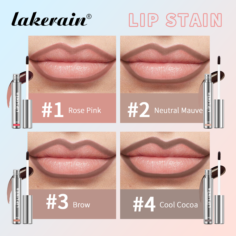 Peel Off Enhance Lip Liner Highly Pigmented Matte Lip Tattoo Long Lasting Lip Stain Waterproof Tran 4