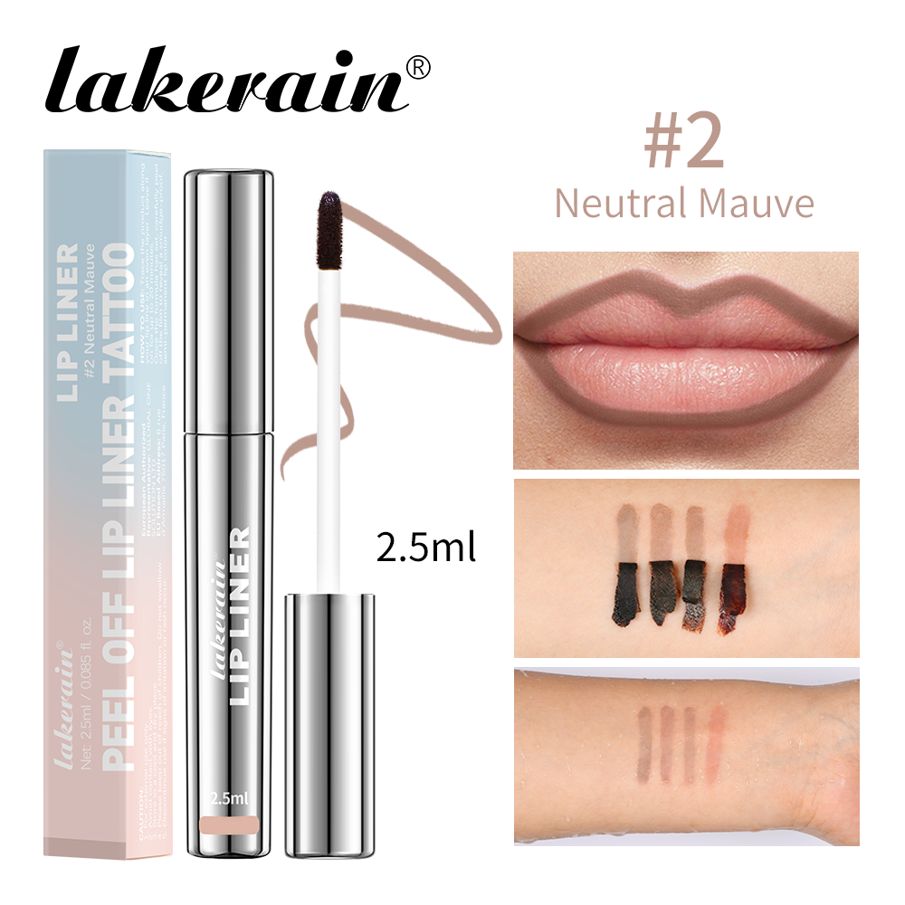 Peel Off Enhance Lip Liner Highly Pigmented Matte Lip Tattoo Long Lasting Lip Stain Waterproof Tran 6