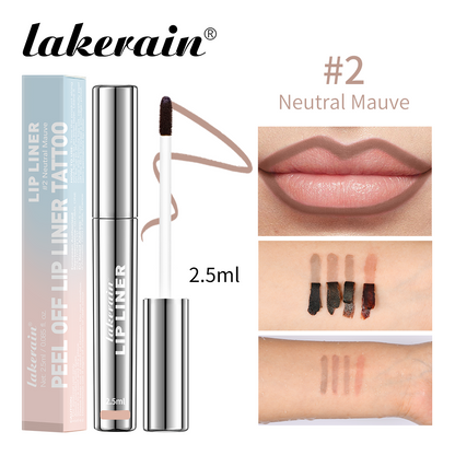 Peel Off Enhance Lip Liner Highly Pigmented Matte Lip Tattoo Long Lasting Lip Stain Waterproof Tran 6