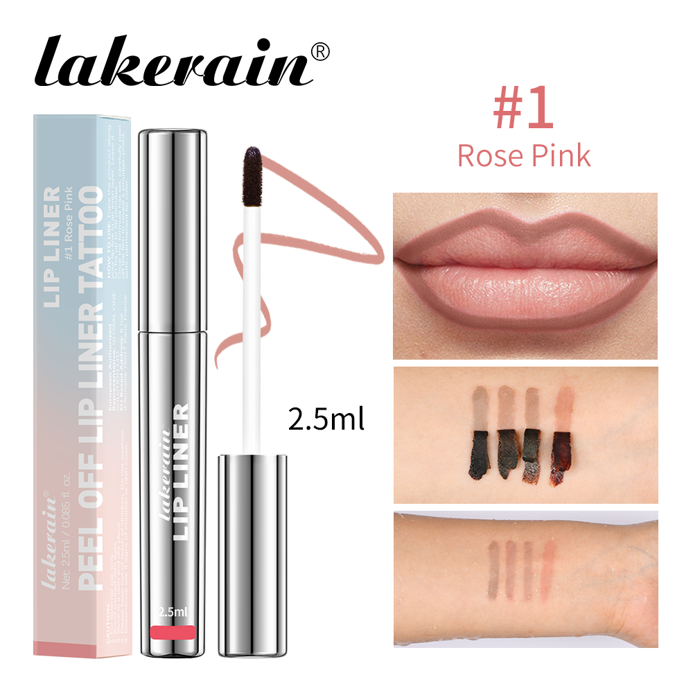 Peel Off Enhance Lip Liner Highly Pigmented Matte Lip Tattoo Long Lasting Lip Stain Waterproof Tran 9