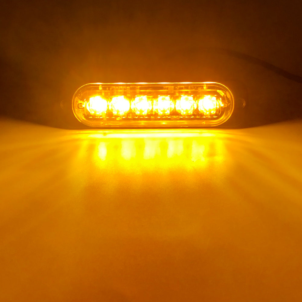 Car Emergency LED Strobe Light Truck Flashing Grille Lights Police Warn Light LED Strobe Bar 13