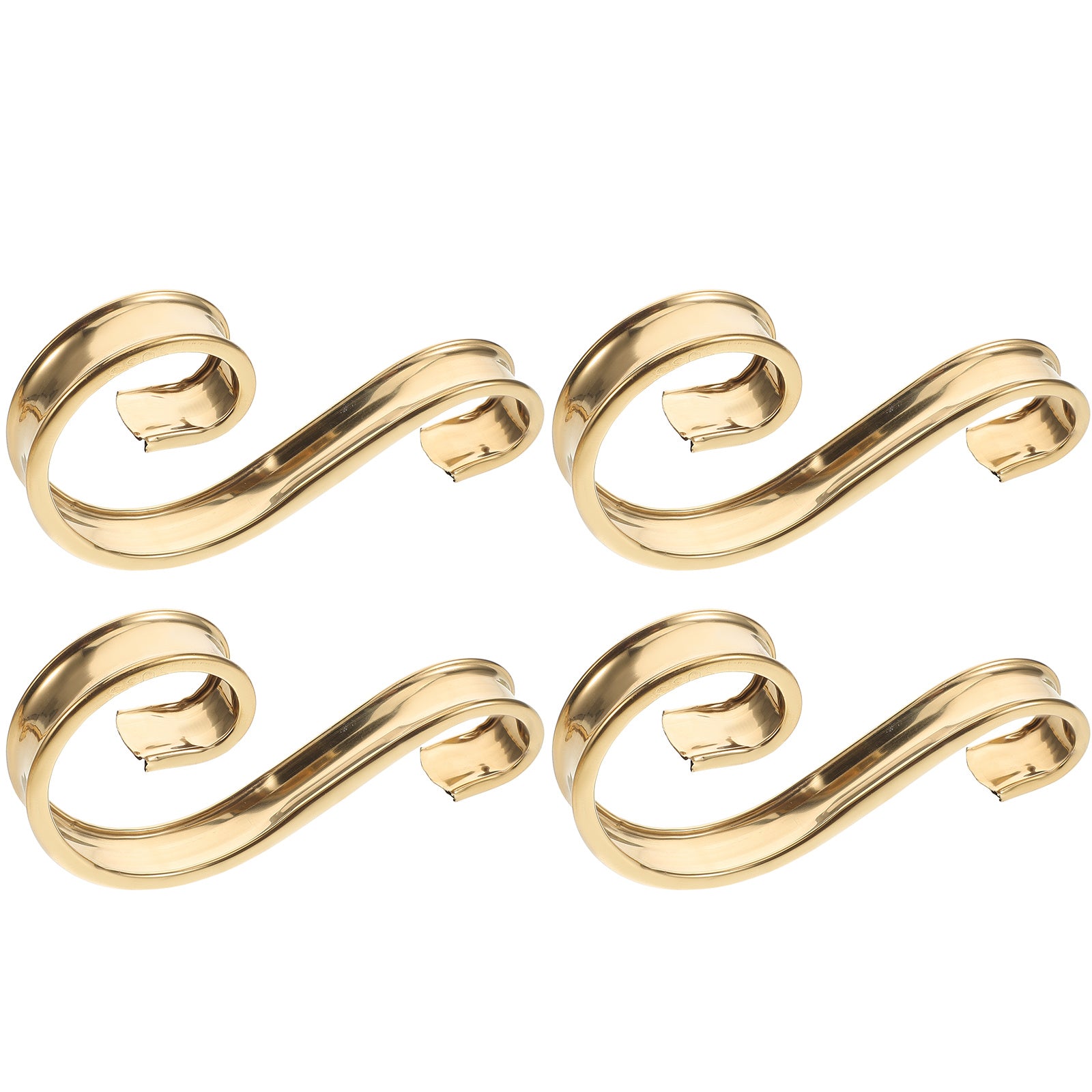 Stainless Steel S Shape Fence Decorations Metal Charm For Garden Gate Balcony Railing Outdoor Ornam
