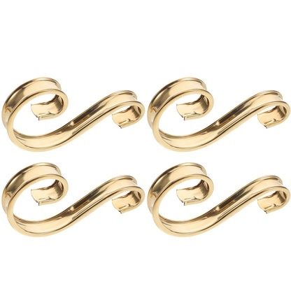 Stainless Steel S Shape Fence Decorations Metal Charm For Garden Gate Balcony Railing Outdoor Ornam
