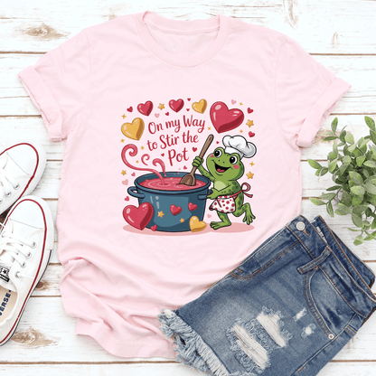 On My Way To Stir The Pot Tee