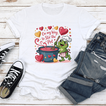 On My Way To Stir The Pot Tee 2