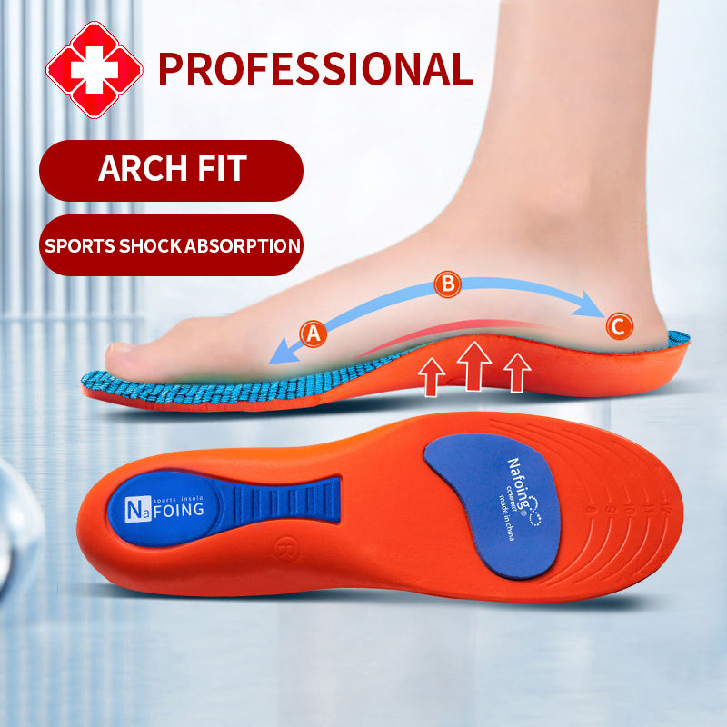 EVA Breathable Shock Absorption Shoes Insole Sport Orthopedic Insoles For Feet Men Women Running Ba 2