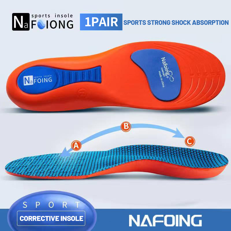 EVA Breathable Shock Absorption Shoes Insole Sport Orthopedic Insoles For Feet Men Women Running Ba 4