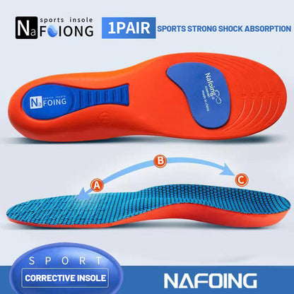 EVA Breathable Shock Absorption Shoes Insole Sport Orthopedic Insoles For Feet Men Women Running Ba 4