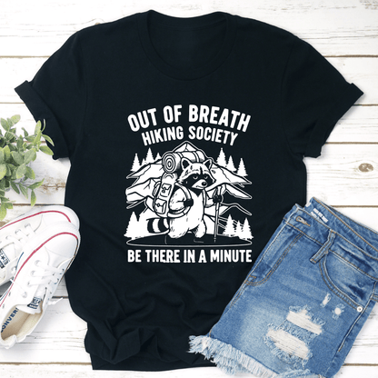 Out Of Breath Hiking Society Tee
