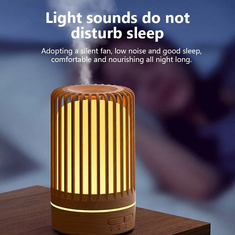 150ml Ultrasonic Aroma Diffuser With 7 Color Night Light And USB Power 5