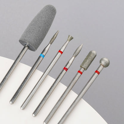 Electric Manicure Set, Diamond Sand Nail Files, Polishing Bit, Nail Grinding Head for Removing Acrylic Cuticles