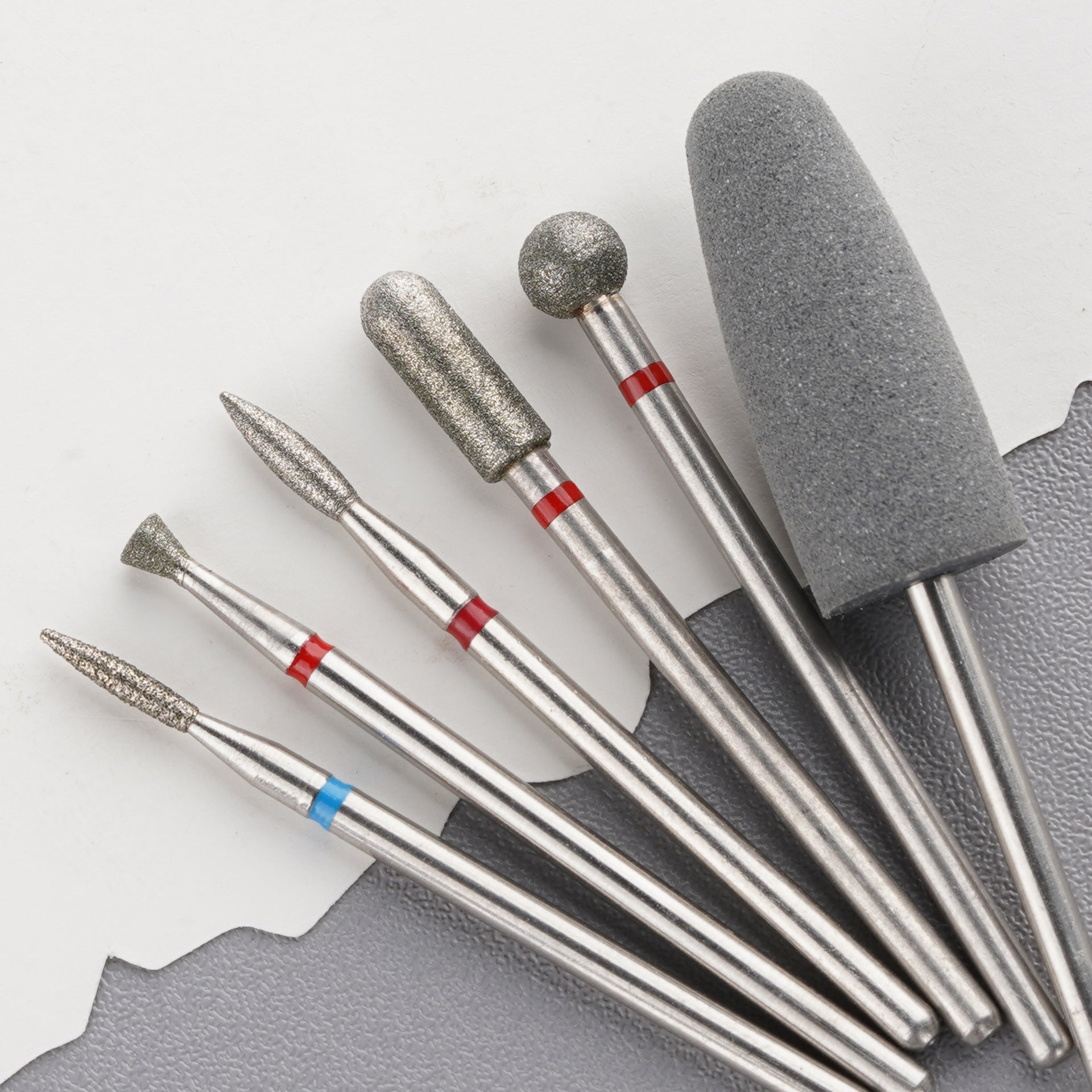 Electric Manicure Set, Diamond Sand Nail Files, Polishing Bit, Nail Grinding Head for Removing Acrylic Cuticles