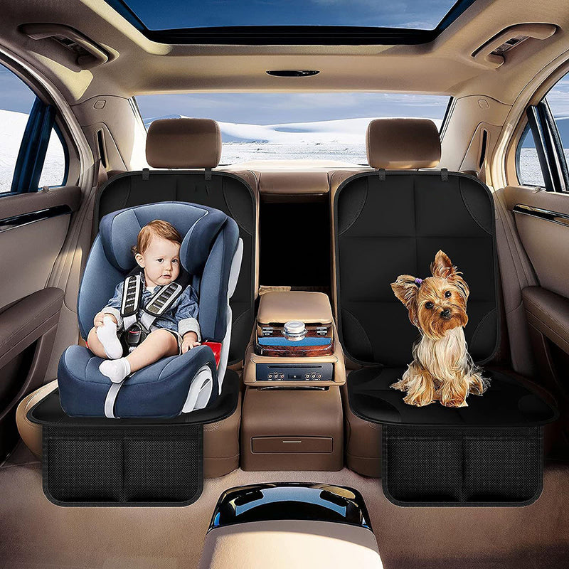 Universal Car Seat Protector Cover, Waterproof Oxford Anti Slip Cushion, Baby Seat Safety Mat, Anti Scratch Car Seat