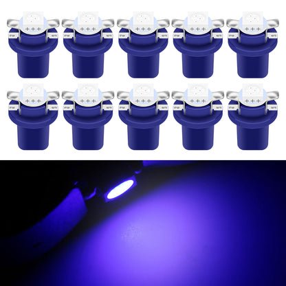 Auto Car LED Dashboard Lights DC Instrument Panel Bulbs Wedge Indicator Lamp Cluster Gauges 4