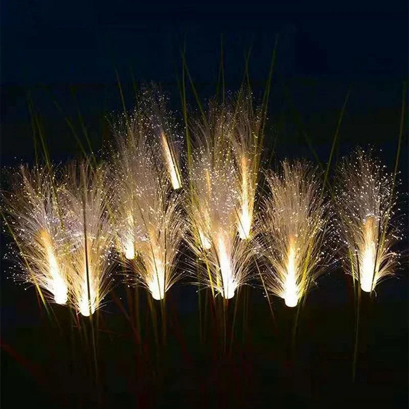 Solar Power Light Outdoor LED Garden Reed Lamp Waterproof Lawn Light Path Lighting Decor Yard Chris 1