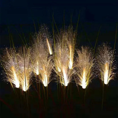 Solar Power Light Outdoor LED Garden Reed Lamp Waterproof Lawn Light Path Lighting Decor Yard Chris 1
