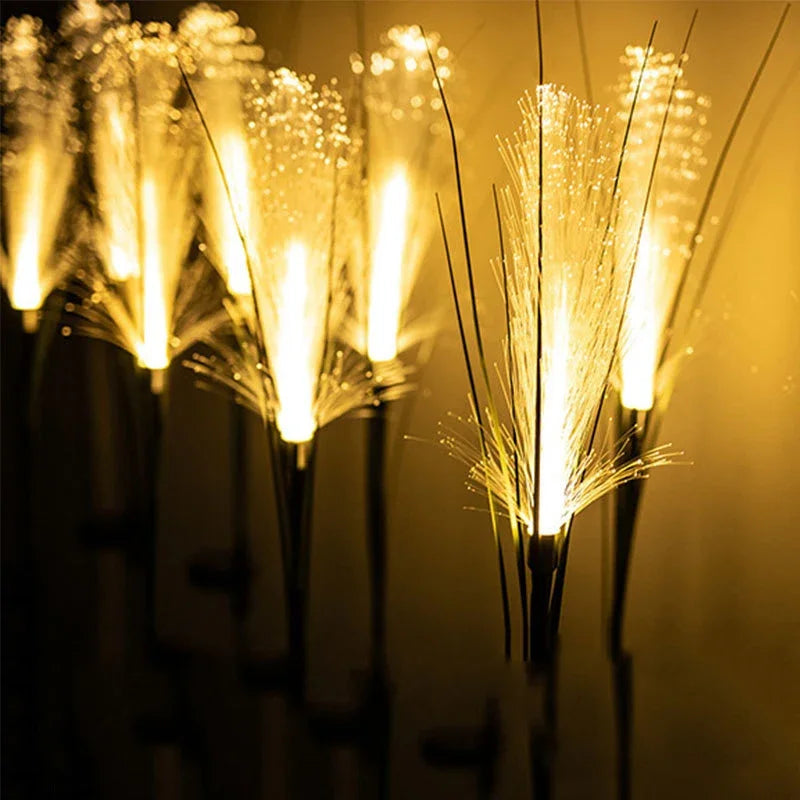Solar Power Light Outdoor LED Garden Reed Lamp Waterproof Lawn Light Path Lighting Decor Yard Chris 5