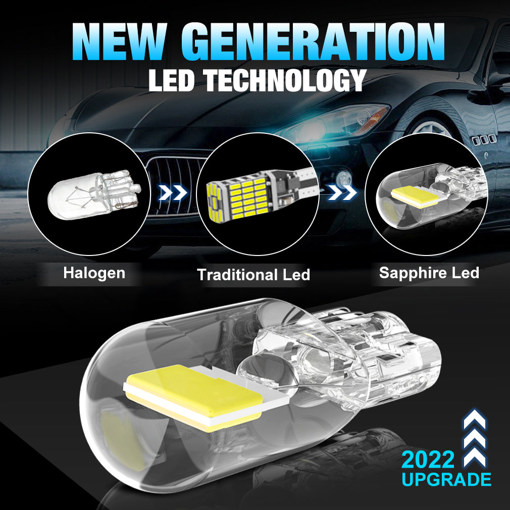 LED Bulb CANBUS No Error Car Interior Dome Map Light White Amber Red 2