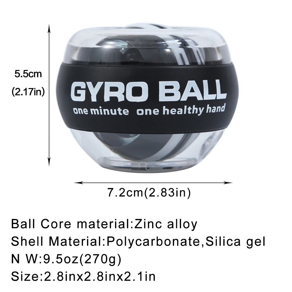 Self Starting Wrist Gyro Ball Power Trainer Forearm Strengthener 1