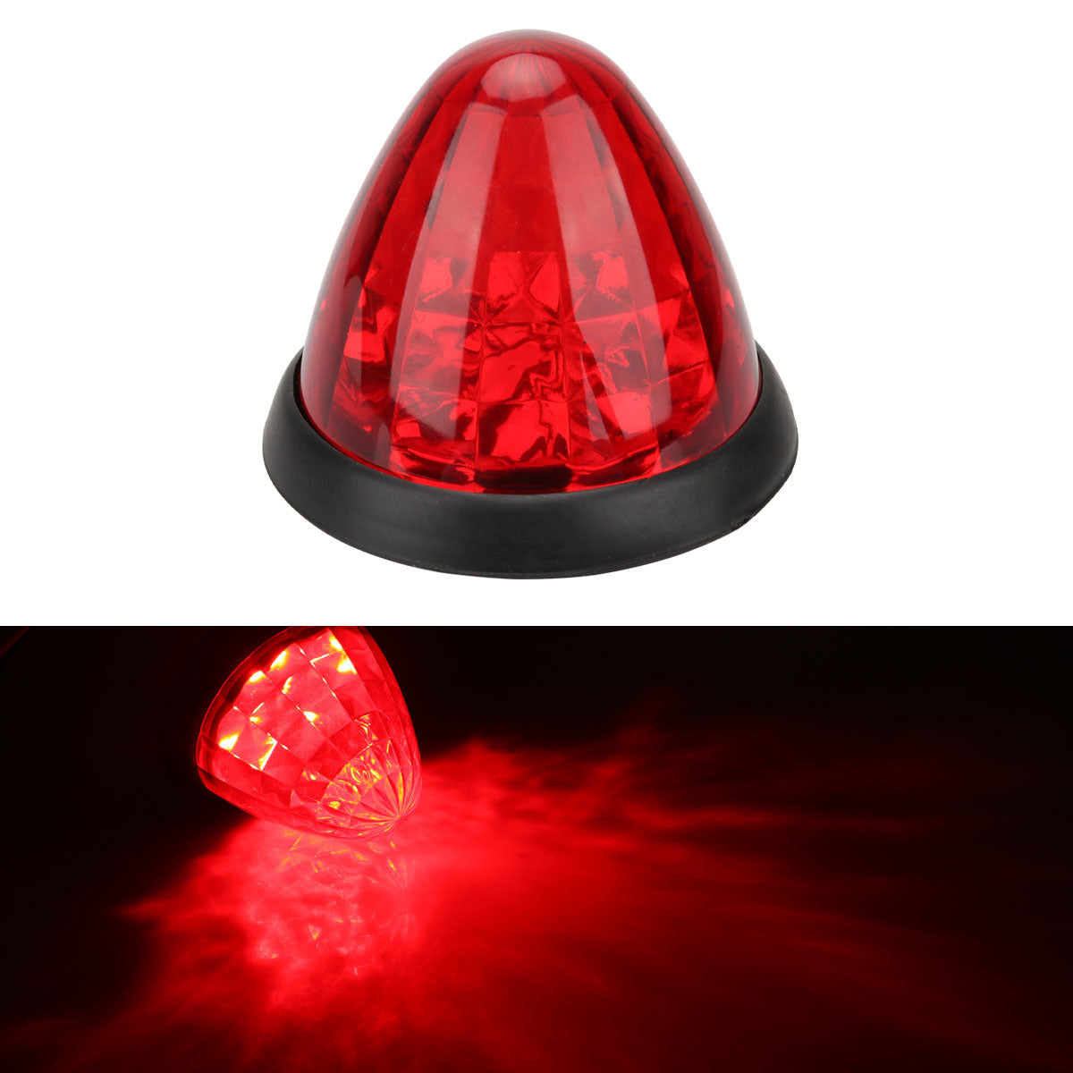 Car LED Side Marker Light Big Watermelon Clearance Lamp Taillight Warning Indicator 5