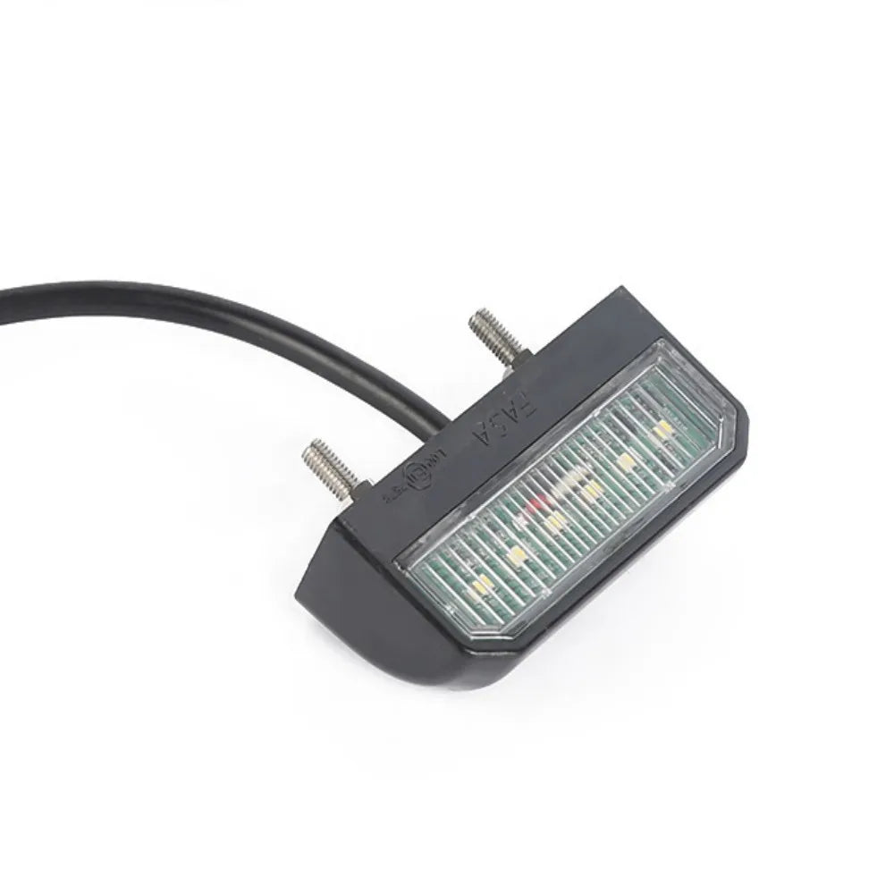 Waterproof LED Number Plate Light Rear Tail Lamp For Car Trailer Lorry Boat Truck Caravan 1